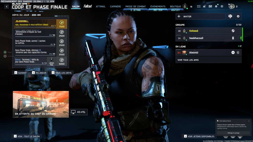Black Ops 7 PC menus