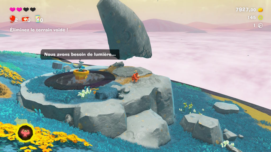 Donkey Kong Bananza petites énigmes