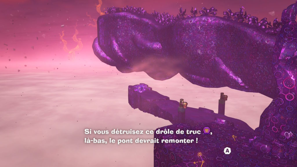 Donkey Kong Bananza taper un truc