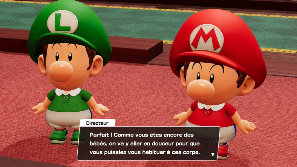 Mario Tennis Fever bébés Switch 2