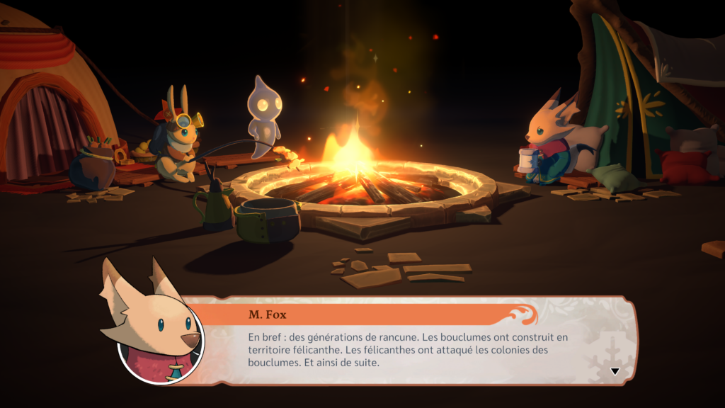 The Lonesome Guild xbox feu de camp