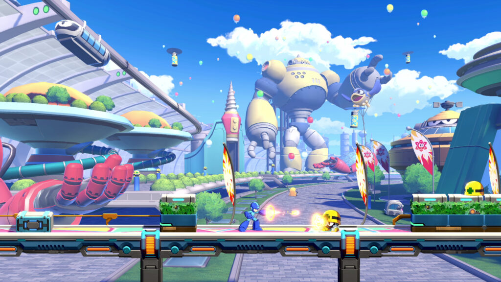 Mega Man Dual Overdrive Gamescom 2026 décors