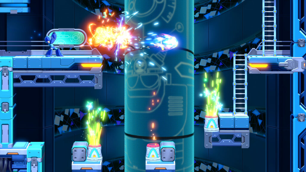 Mega Man Dual Overdrive Gamescom 2026 laboratoire