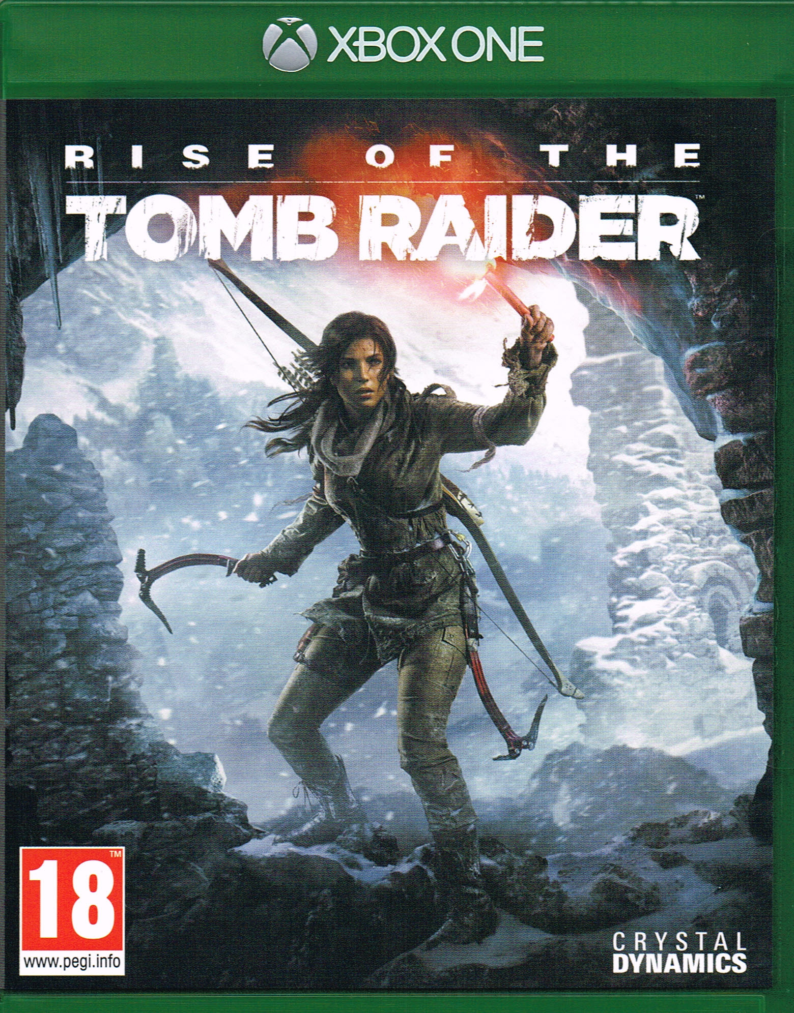 Rise of the tomb raider xbox one cover