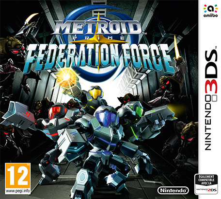 Metroid Prime Federation Force cover 3ds