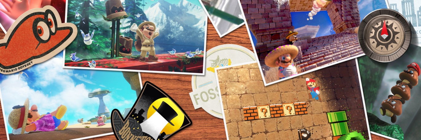Mario Odyssey Switch header