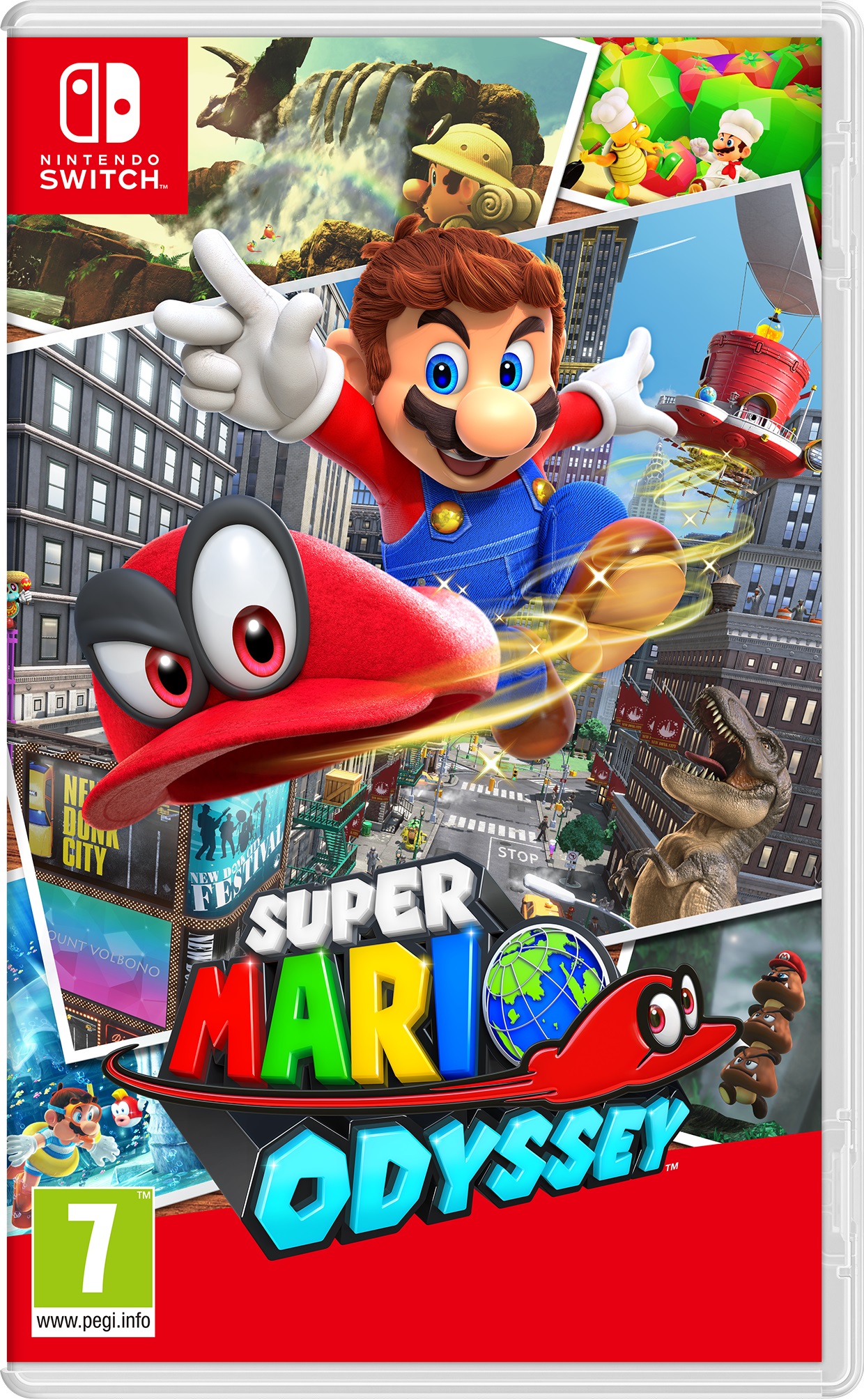 Super Mario Odyssey switch cover