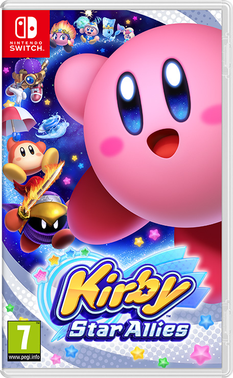 Kirby Star Allies Switch cover