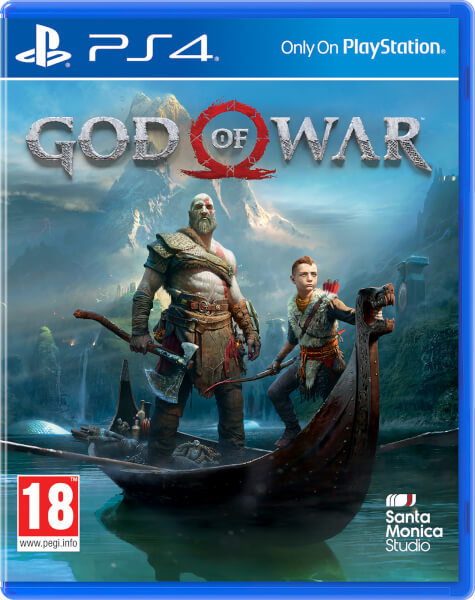 God of war 4 cover PS4