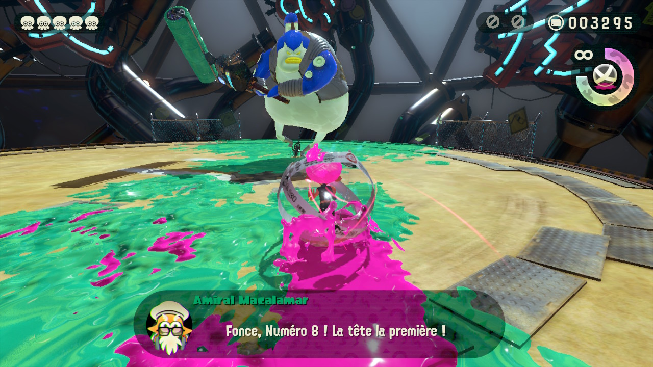 Splatoon 2 OctoSplatoon 2 Octo Expansion Switch boss Expansion Switch boss