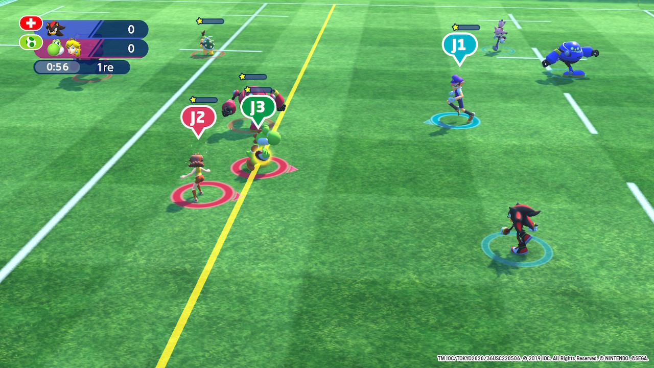 Mario & Sonic aux jeux olympiques 2020 rugby