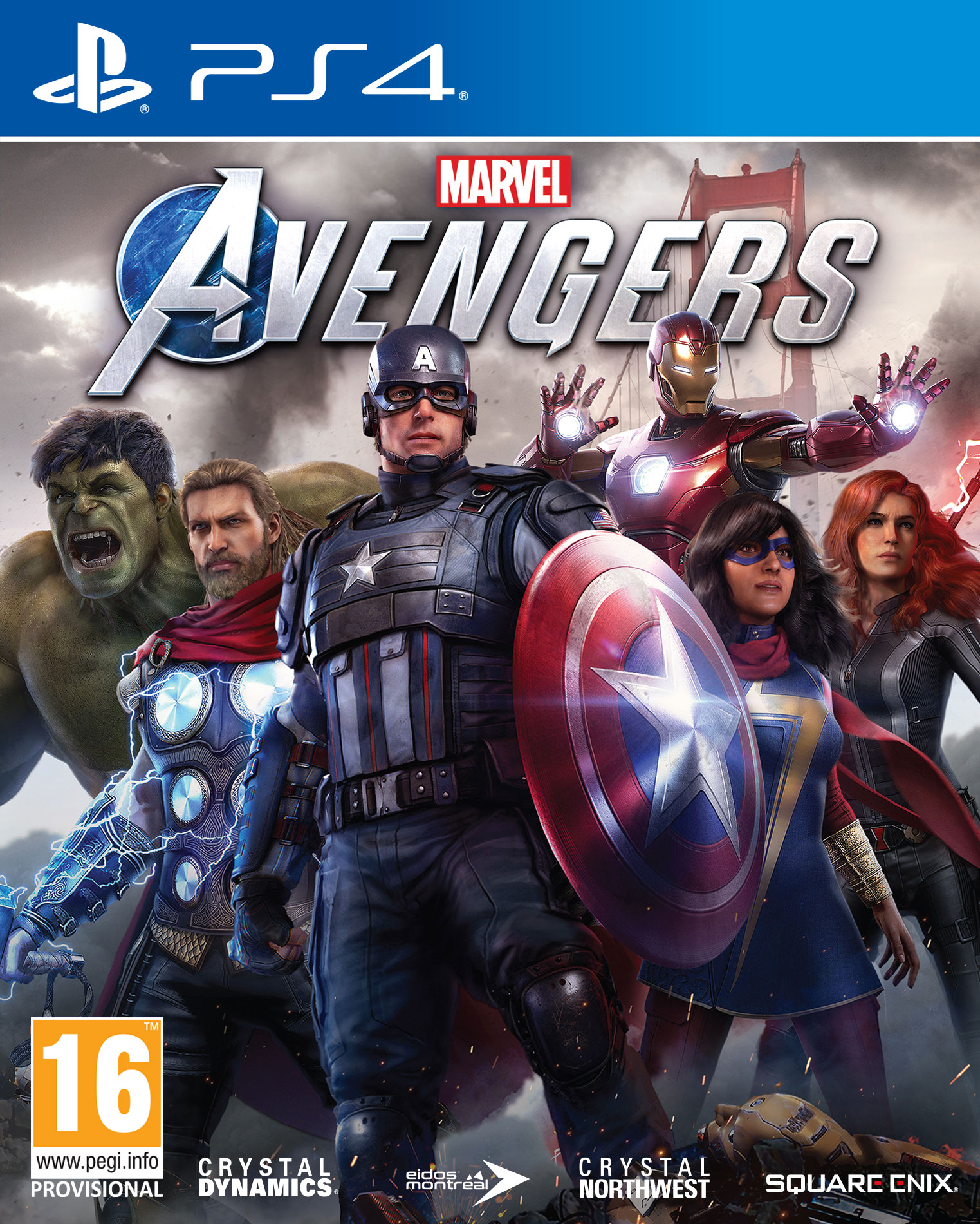 Marvel's avengers PS4 couverture