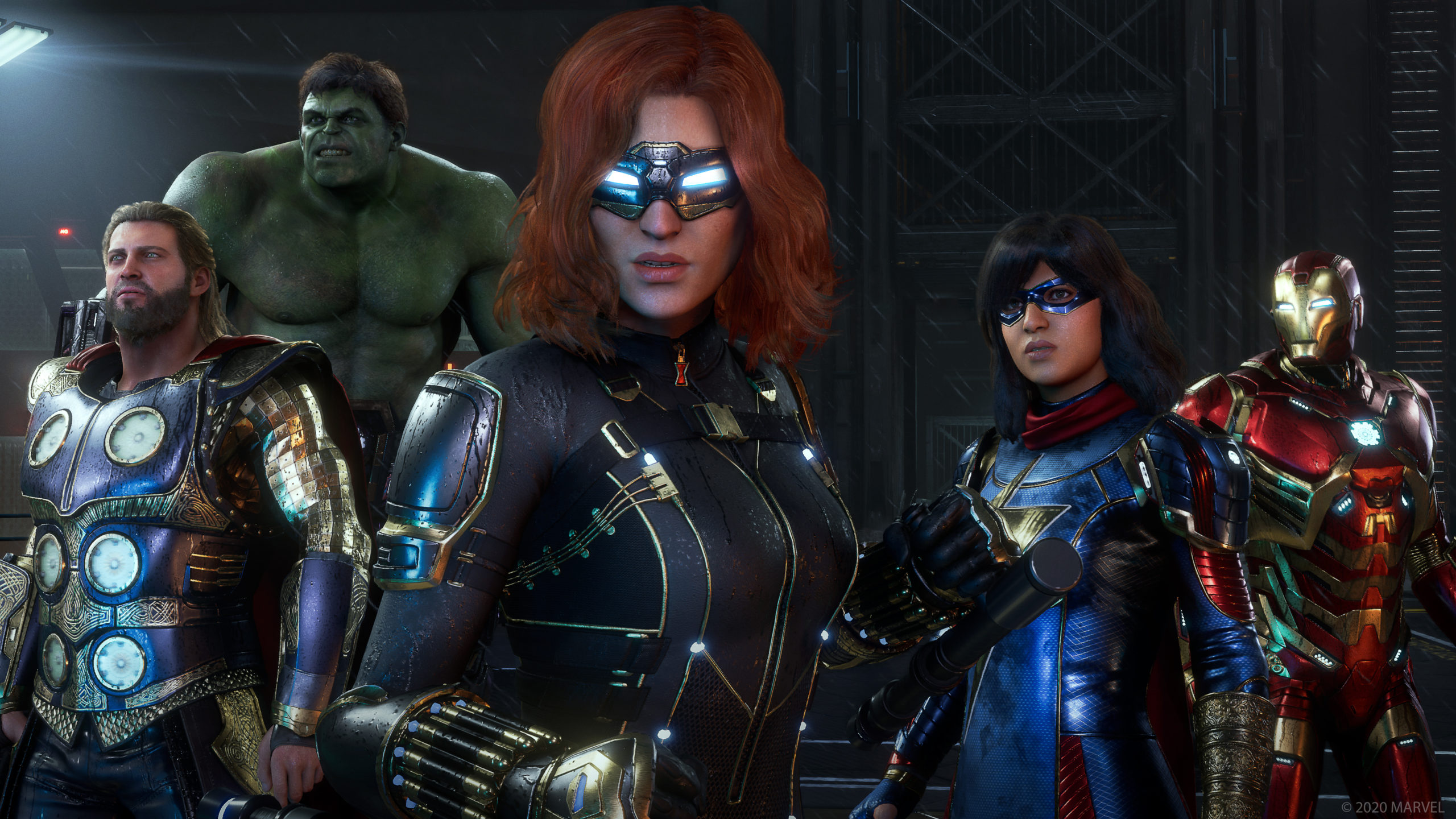 Marvel's avengers PS4 héros
