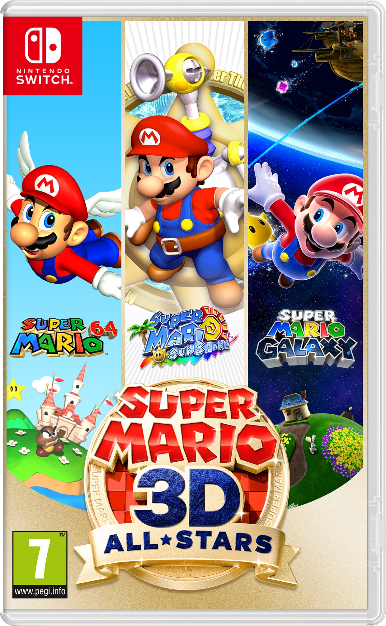 Super Mario 3D All Stars couverture