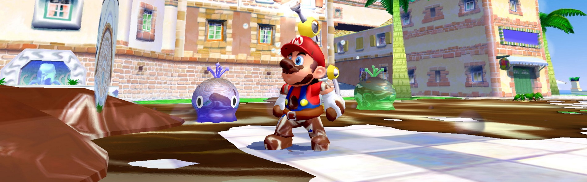 Super mario all stars Header